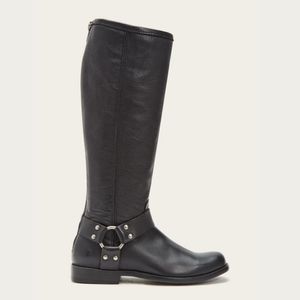 Frye Phillip Harness Boot Extended Calf